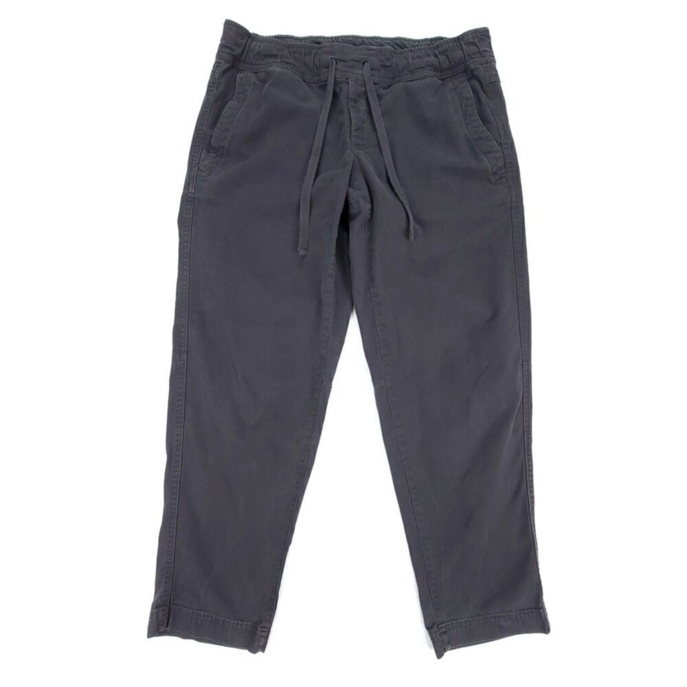 NORTH FACE Organic Cotton Basin Capri Cropped Hiking Pant Womens Small Black